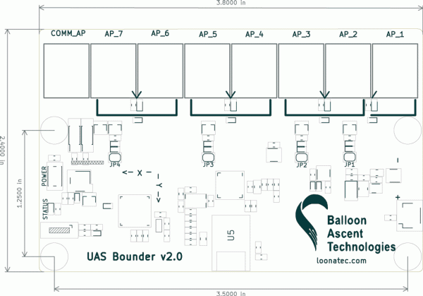 UAS Bounder Mechanical Diagram