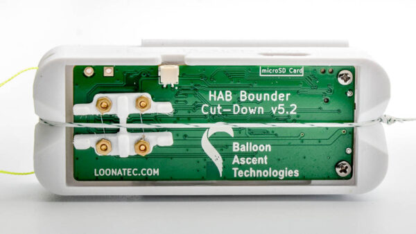 HAB Bounder Balloon Cut-Down Device, line rigged over burn-wires